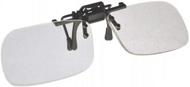 Hi Pansy Magna-flip Clip on Flip up Magnifiers, Converts Distance Glasses and Into Reading and Comp…