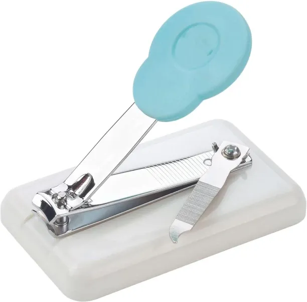 Hi Pansy Peta Table Nail Clipper PNC-3 - Mounted and Non-Slip - Plastic Base with Rubber Feet - for…