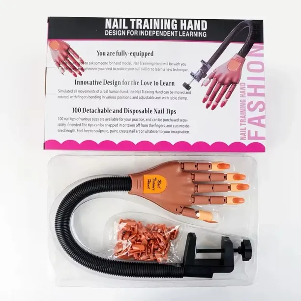 NAIL TRAINING HAND ss0045