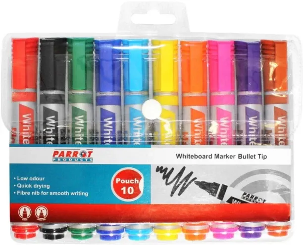 Parrot Whiteboard Markers