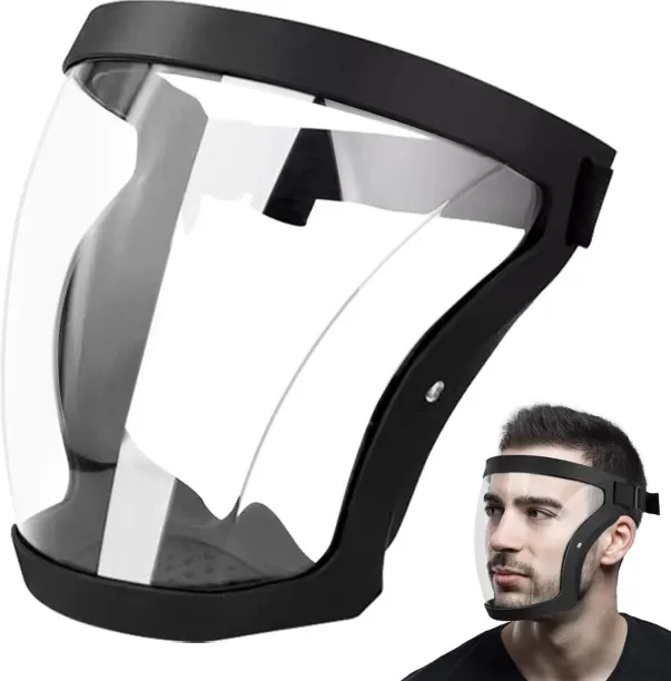 Milky Way Face Shield Protective Mask, Anti-Fog Scratch-Resistant Full Face Mask