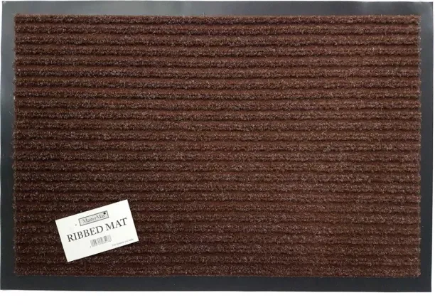 Master Mat MasterMat Ribbed Doormat - 100% Polyester & 100% PVC Backing Floor Mat