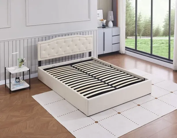 Rainbow Home Centre Boston Queen Hydraulic Bed