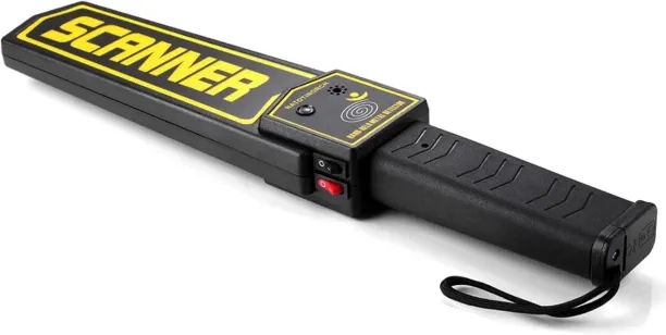 BOWENSTORE Handheld Metal Detector Wand Security Scanner,High-Sensitivity Security Wand Metal Detec…