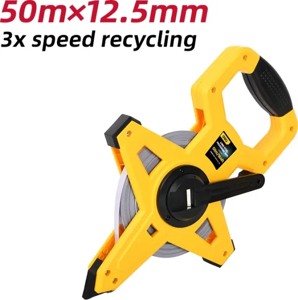 Deli Tools Long Steel tape measure 50M Tape Measure