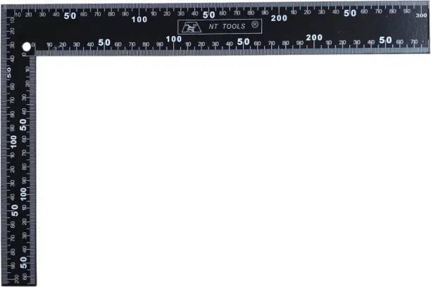NT TOOLS Rafter Square 200x300mm Metric & Imperial Steel Tape Measure