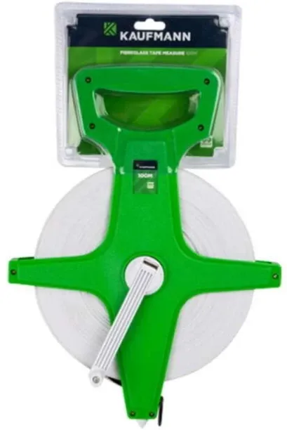 Kaufmann Hardware Tape Measure Fibre Glass Crp-J3 100M Tape Measure