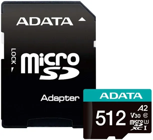 Adata CL10 MicroSD Card 512 GB  Memory Card