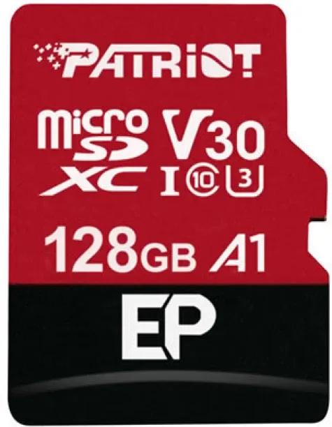 Patriot EP V30 A1 MicroSDXC 128 GB  Memory Card