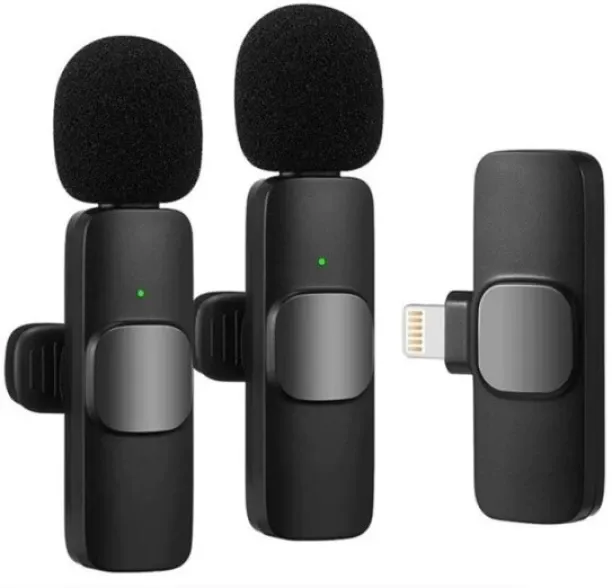 Generic Wireless Microphone, Clip-on Mic IPhone Microphone