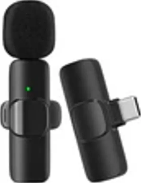 Yax Tech Wireless Lavalier Microphone (IHAVEN). Black Microphone