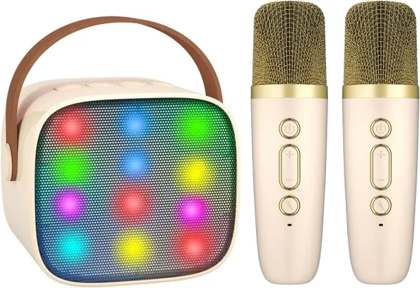 marevic Microphone Karaoke toy 2 microphones, bluetooth karaoke machines for adult children Karaoke…