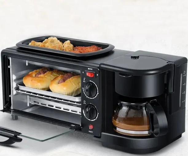 SOKANY Breakfast Machine Oven 6 L Convection & Grill Microwave Oven