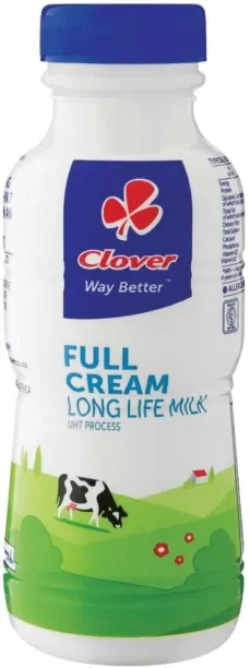 Clover Full Cream Long Life Milk, Plain Flavour