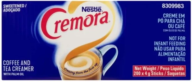 Nestle Cremora Coffee and Tea Creamer Sticks Milk Substitutes Powder
