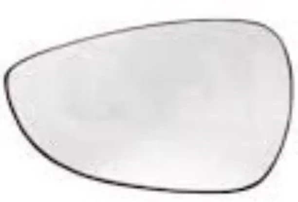 FITUMI OEM CONVEX CAR MIRROR GLASS ONLY Manual Passenger Side For FORD FORD FIESTA