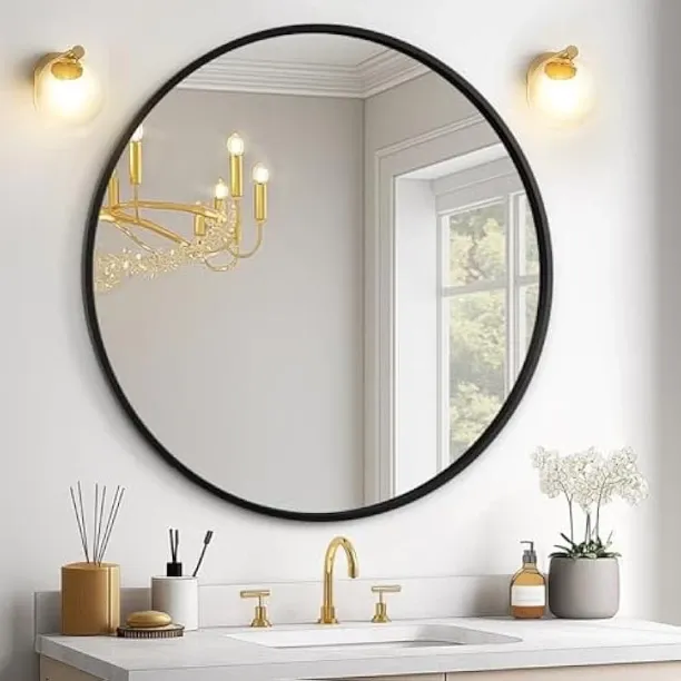 butelezi bathroom mirror 60 cm Round Bathroom Mirror