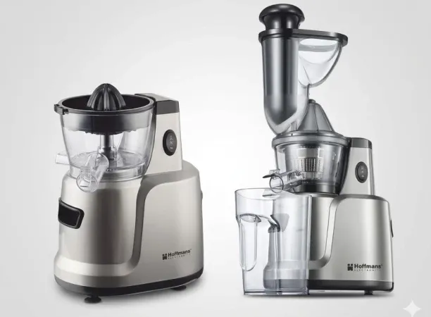 HOFFMANS hm 638 289 W Juicer (2 Jars, Stainless)