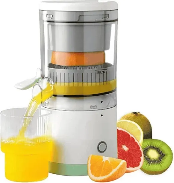HiGeneralStore Citrus Juicers USB Wireless 45 W Juicer (1 Jar, White)