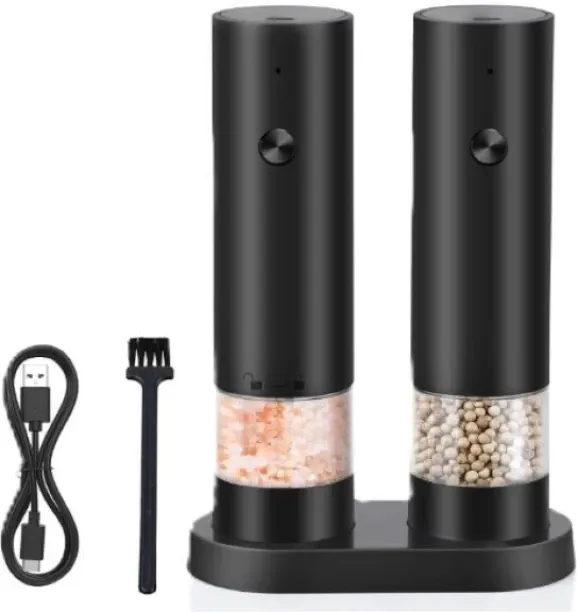MAKTKL Salt and Pepper Grinder 0 W Mixer Grinder (Black)
