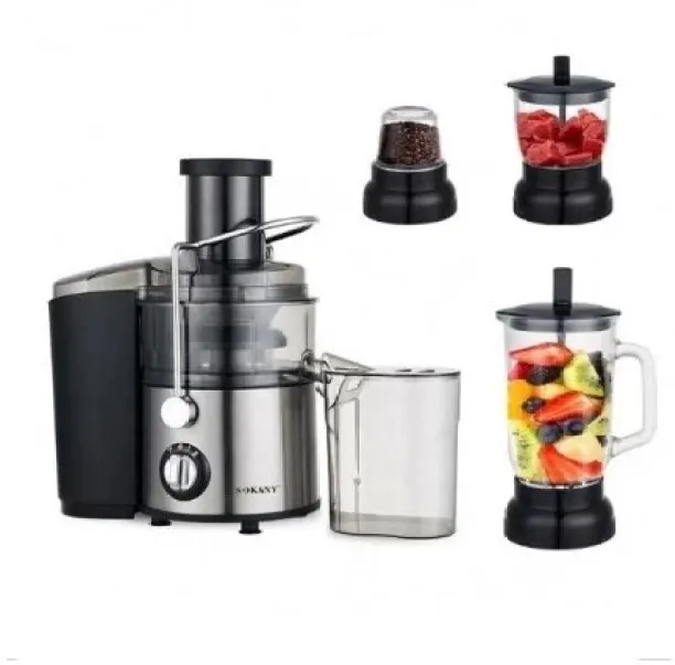 Sokany Juicers Extractor Machine 800w Strong Motor Blenders And Juicers Machine Orange Juicers 4 In…