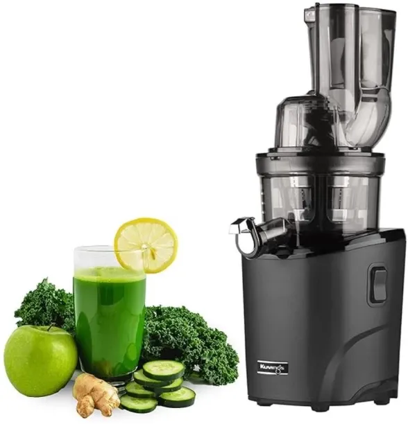 Kuvings Pearl Black Whole Slow Juicers 240 W Juicer (1 Jar, Silver)