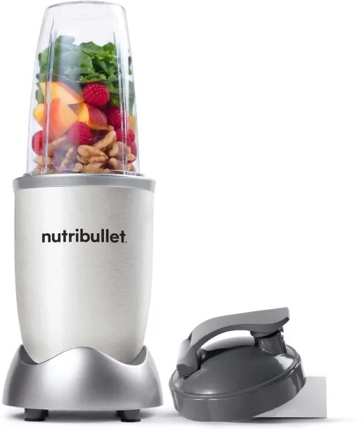 Nutribullet High Speed Blender 600 W Juicer Mixer Grinder (5 Jars, White)