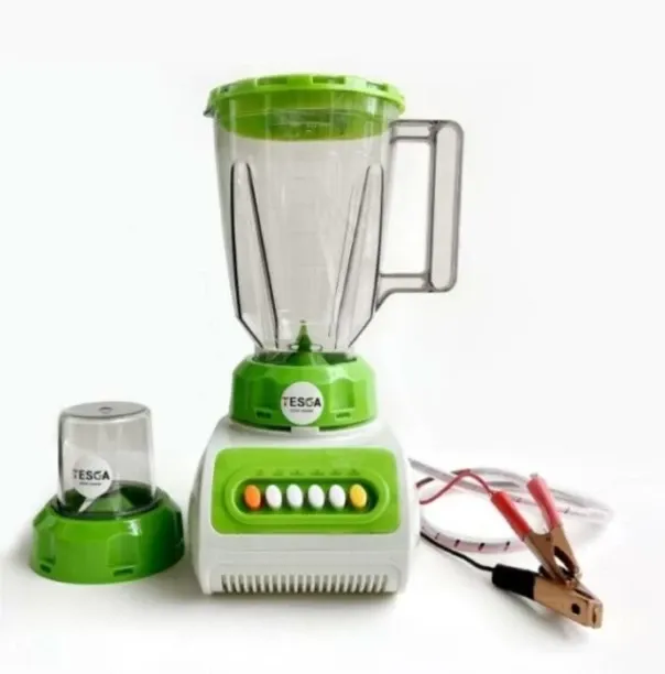 Generic Blender with Mill Attachment, Leads for Plugging into a Battery 300 W Blender & Grinder (2 …