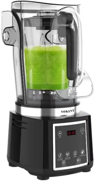 Sokany 6000W COMMERCIAL PROFESSIONAL BLENDER 6000 W Juicer Mixer Grinder (1 Jar, Black)