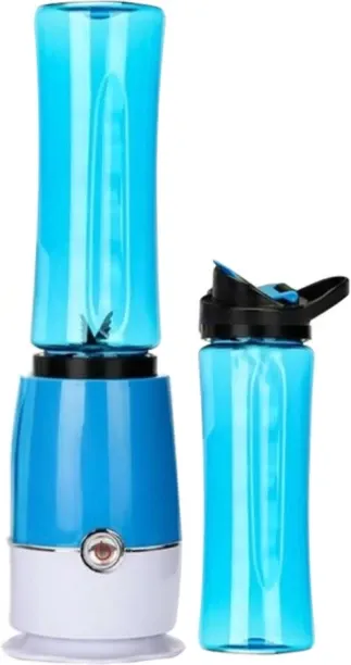 Generic Dual Bottle Portable Blender 180 W Portable Blender (2 Jars, Blue)