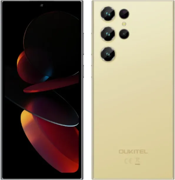 Oukitel C61 Smartphone (Gold, 128 GB)