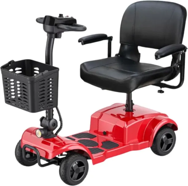 BLD 4-Wheel Folding Mobility Scooter - Heavy Duty Mobility Scooter