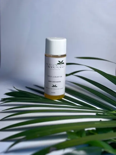 Nkosi's Natural Beauty Products Golden Luxury Body And Hair Oil