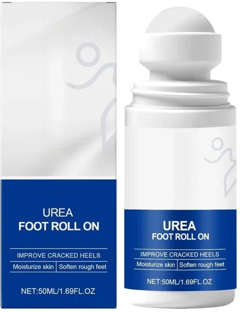 WEIWEISTORE Urea Foot Roll On for Cracked Heels, Dry Rough Feet Care, Moisturizing Exfoliating Call…