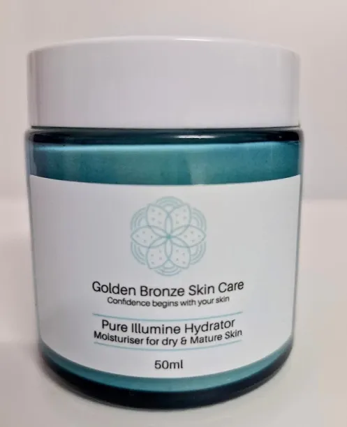 golden bronze skincare Pure Illumine Hydrator Moisturiser