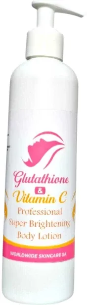 Worlwide skincare Professional super brightening glow body lotion