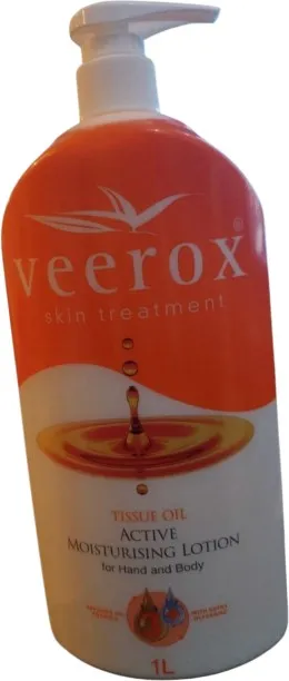 Veerox Tissue Oil Active Moisturising Lotion