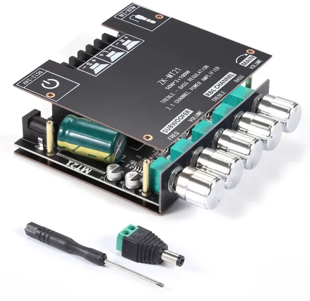 Flycross 50W*2+100W 2.1 channel Bluetooth digital power amplifier module DDR2 Motherboard For Mobile