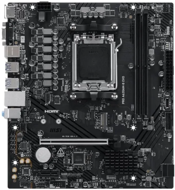 MSI PRO PRO A620AM-B EVO AM5 M-ATX Motherboard DDR5 Motherboard For Desktop