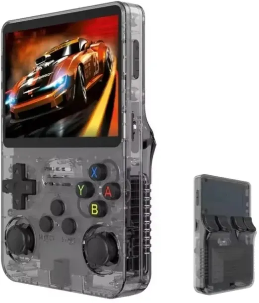 Bloo Handheld Game Console,3.5-Inch IPS Screen Retro Gaming Console,15000 Classic Games, 3500mAh,20…