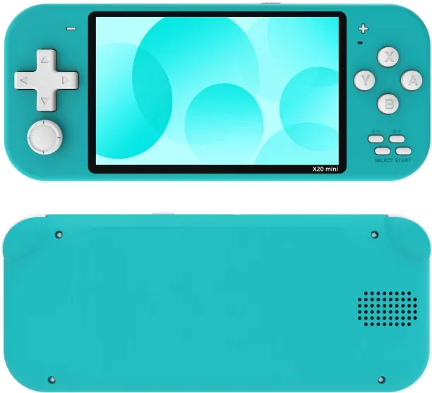 marevic X20MINI Retro Handheld Game Console, 4.3-inch HD Screen 8G Portable Retro Game Console Buil…