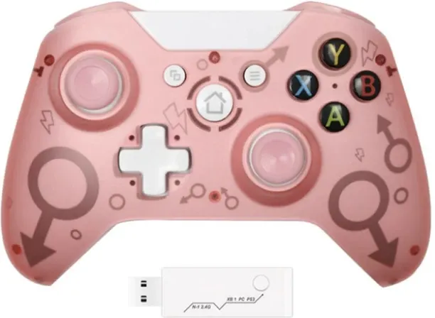 Gadgetgyz N-1 2.4GHz Wireless Connection Game Controller Gamepad for Xbox One PS3 & PC  Motion Cont…
