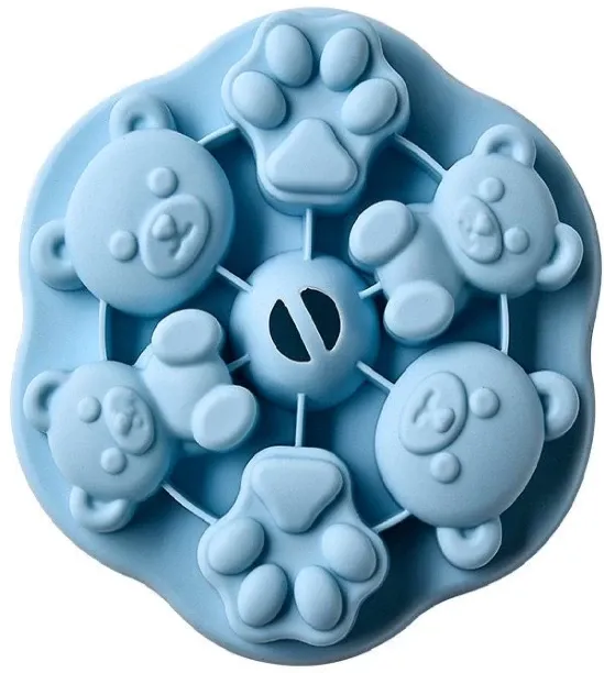 ELCTRO WORLD Cute Bear Paw Silicone Ice Cube Mould Chocolate Cake Jelly Baking Mould Silicone Choco…