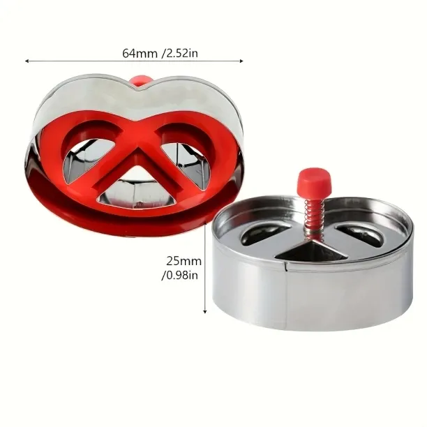 Huanix 2pcs,2pcs Cookie Baking Tools DIY Hand Press Mould Tools Cookie Stamps Moulds Cake Decoratio…