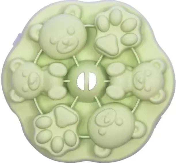 Huanix Geen,Silicone Cake Mold Baby Complementary Food Making Heat-resistant Suitable For Steaming …