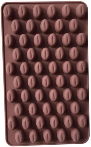 Junxidz Mini Coffee Beans Chocolate Mold Candy Ice Cube Jelly DIY Cake Decoration Silicone Bakeware…