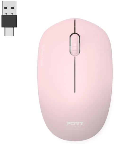 Port Connect MOUSE COLLECTION II WIRELESS Blush Wireless