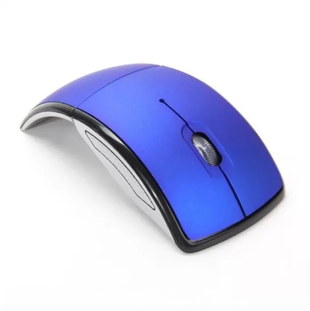 max (Blue)VAORLO Mini Wireless Mouse Foldable Travel Portable USB Receiver Optical Ergonomic Office…