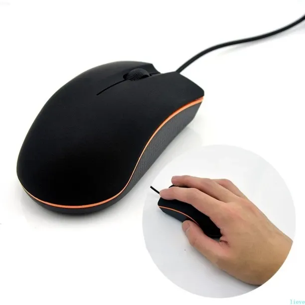 max (Blue)NEW M20 Wired Mouse 1200dpi Computer Office Mouse Matte Black USB Gaming Mice For PC Note…
