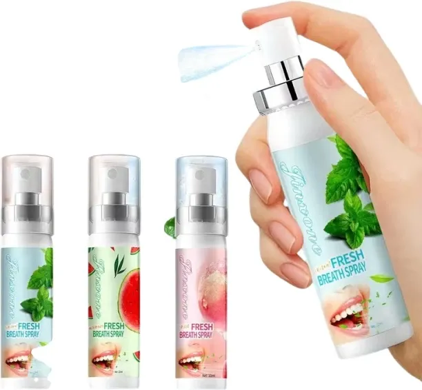 Myo Lifestyle 4 Set Fruity Breath Freshener Spray - Flavour